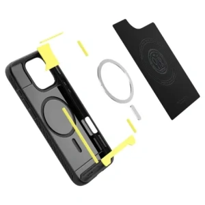 Kup Spigen Rugged Armor Mag MagSafe Apple iPhone 16 Pro Matt Schwarz - SPN16479 - {ean13} - Sklep Home Screen