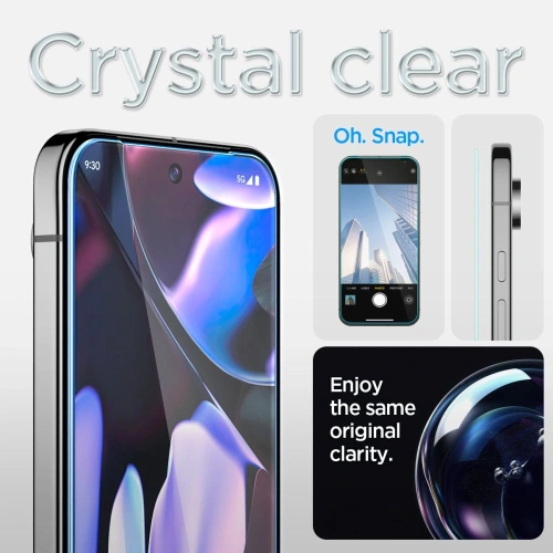 Buy Spigen GLAS.tR ez Fit Google Pixel 9 Pro XL Clear [2 PACK] - SPN16480 - {ean13} - Home Screen Store Europe