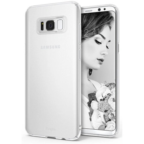 Kup Case Ringke Slim Samsung Galaxy S8 Plus Frost Weiß - RGK573WHT - {ean13} - Sklep Home Screen
