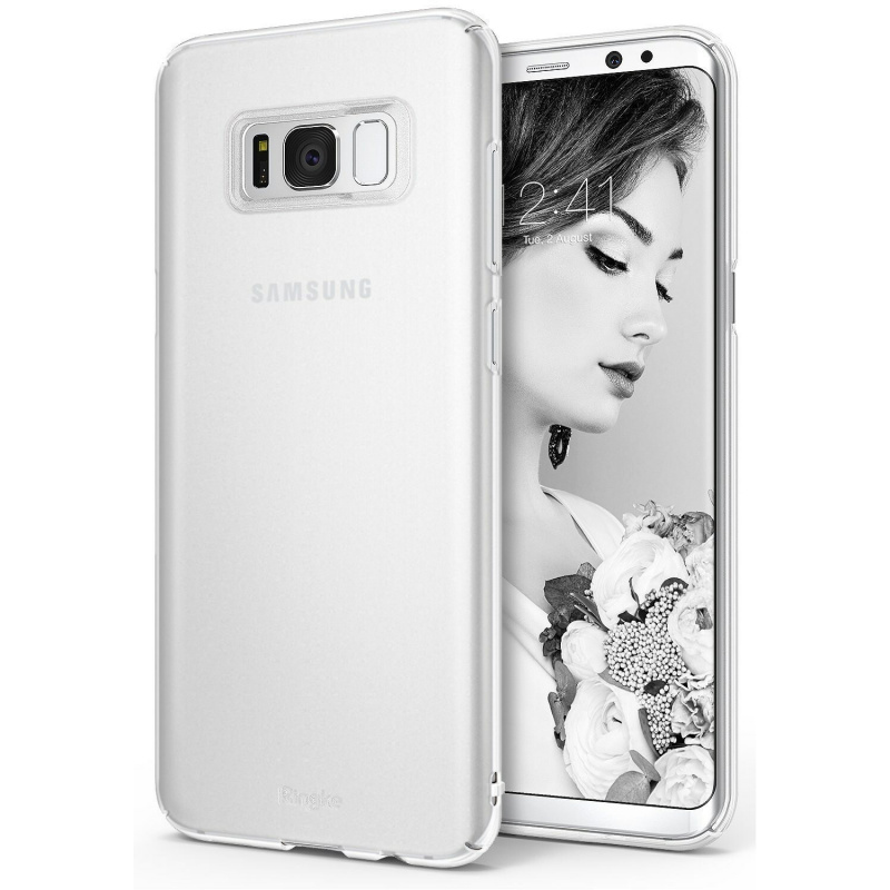 Kup Etui Ringke Slim Samsung Galaxy S8 Plus Frost White - 8809525015719 - RGK573WHT - Homescreen.pl