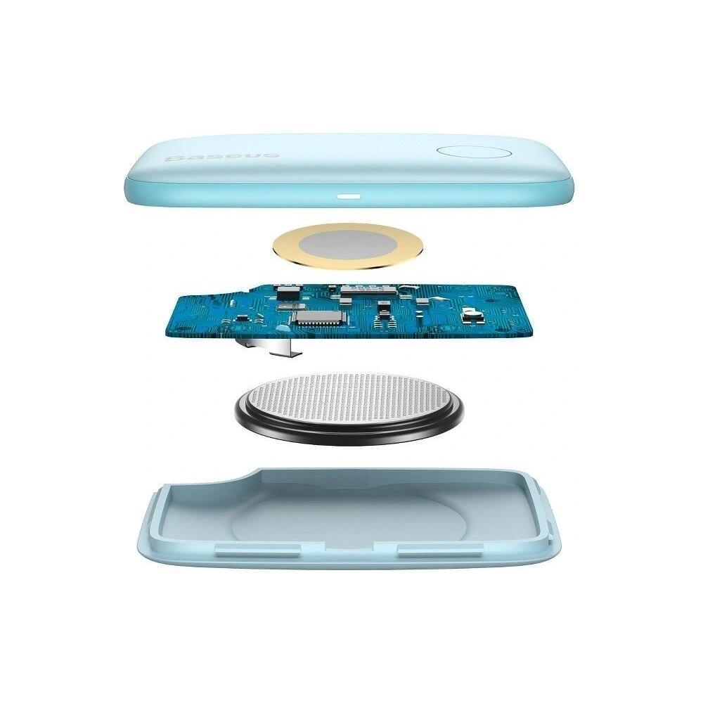 Lokalizator Bluetooth Baseus T2 ze smyczą (niebieski)