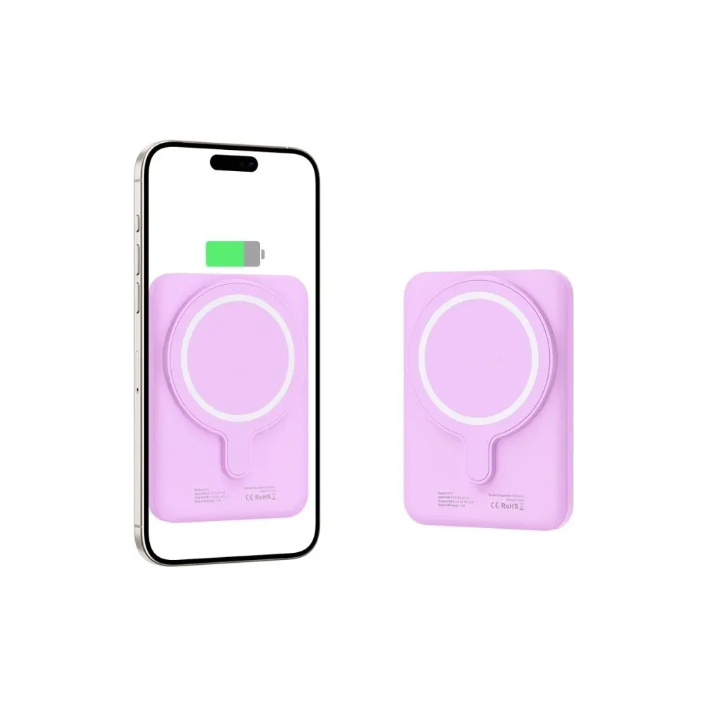 Powerbank Tech-Protect PB10 LifeMag MagSafe Power Bank 5000mAh Lilac