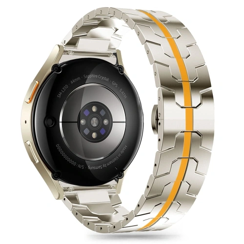 Buy Tech-Protect Stainless Line Samsung Galaxy Watch 4 / 5 / 5 Pro / 6 / 7 / FE Titanium/orange - THP3234 - {ean13} - Home Screen Store Europe