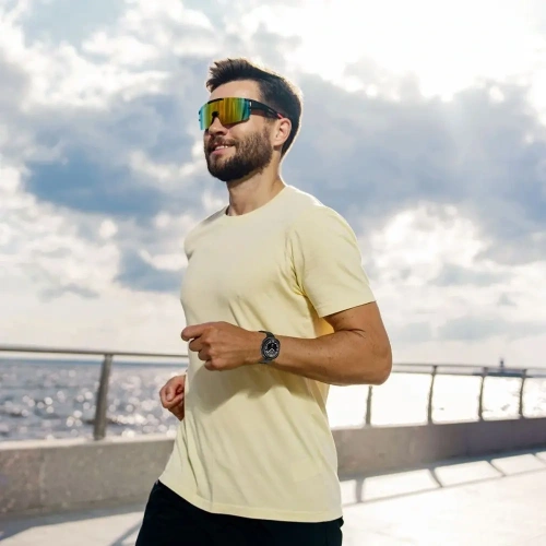 Kup Tech-Protect Nerezová řada Samsung Galaxy Watch 4 / 5 / 5 Pro / 6 / 7 / FE Titanium/oranžová - THP3234 - {ean13} - Sklep Home Screen
