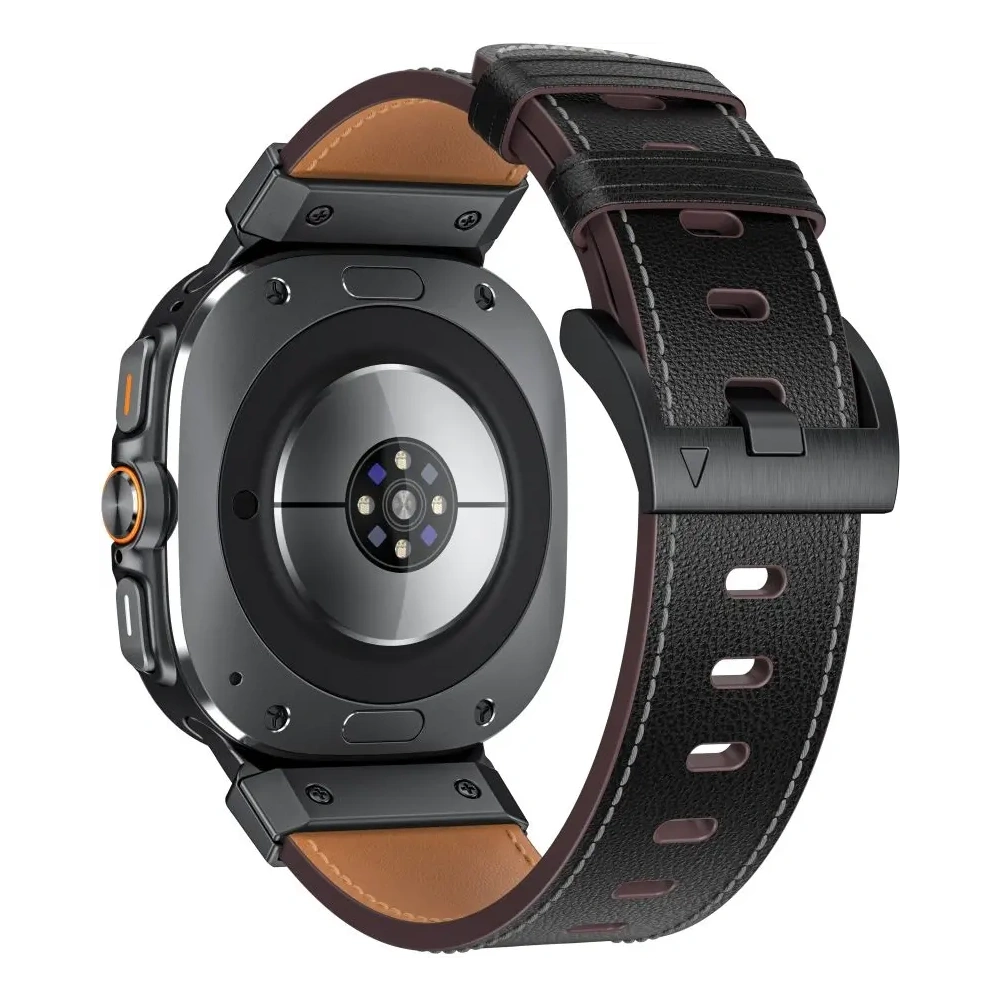 Pasek Tech-Protect Delta Pro Samsung Galaxy Watch Ultra 47mm Leather Black