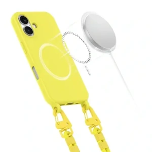 Kup Etui Tech-Protect Magnecklace MagSafe Apple iPhone 16 Canary Yellow - THP3236 - {ean13} - Sklep Home Screen