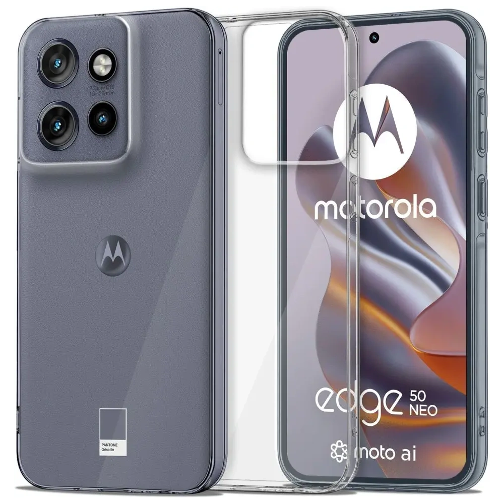 Etui Tech-Protect Flexair Motorola Edge 50 Neo Clear