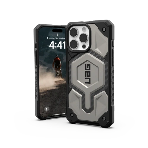 Kup Etui UAG Urban Armor Gear Monarch Pro Apple iPhone 16 Pro Max MagSafe (titanium) - UAG1426 - {ean13} - Sklep Home Screen