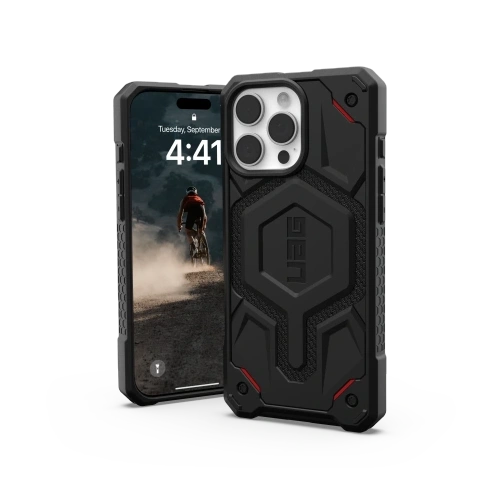 Buy UAG Urban Armor Gear Monarch Pro Apple iPhone 16 Pro Max MagSafe (kevlar black) - UAG1427 - {ean13} - Home Screen Store Europe