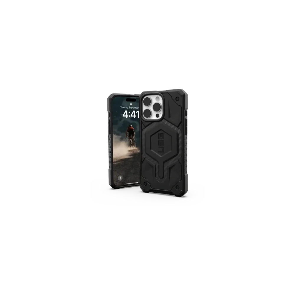 Etui UAG Urban Armor Gear Monarch Pro Apple iPhone 16 Pro Max MagSafe (carbon fiber)