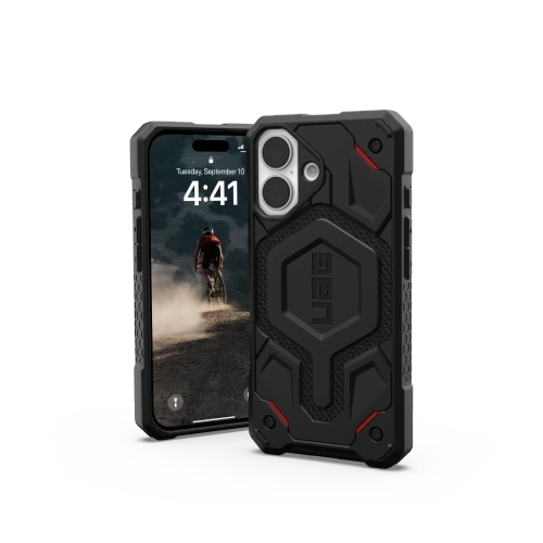 Kup UAG Urban Armor Gear Monarch Pro Apple iPhone 16 MagSafe (kevlar fekete) - UAG1432 - {ean13} - Sklep Home Screen