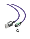 Kup Cablu magnetic Lightning Baseus Zinc 2.4A 1m (violet) - BSU1044PRP - {ean13} - Sklep Home Screen