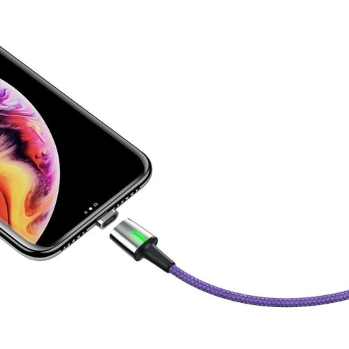 Kup Cablu magnetic Lightning Baseus Zinc 2.4A 1m (violet) - BSU1044PRP - {ean13} - Sklep Home Screen