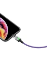 Kup Cablu magnetic Lightning Baseus Zinc 2.4A 1m (violet) - BSU1044PRP - {ean13} - Sklep Home Screen
