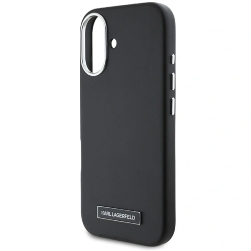 Kup Karl Lagerfeld KLHMP16MPGMSRPK Apple iPhone 16 Plus hardcase FW Metal Plate MagSafe negru - KLD21712 - {ean13} - Sklep Home Screen