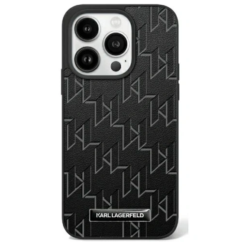 Buy Karl Lagerfeld KLHMP16MPKHPORPK Apple iPhone 16 Plus hardcase Hot Stamp MagSafe black - KLD21713 - {ean13} - Home Screen Store Europe