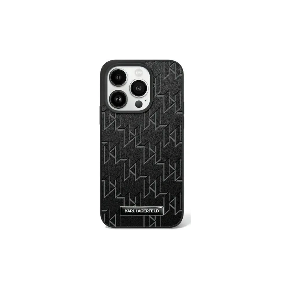 Etui Karl Lagerfeld KLHMP16MPKHPORPK Apple iPhone 16 Plus hardcase Hot Stamp MagSafe czarny/black