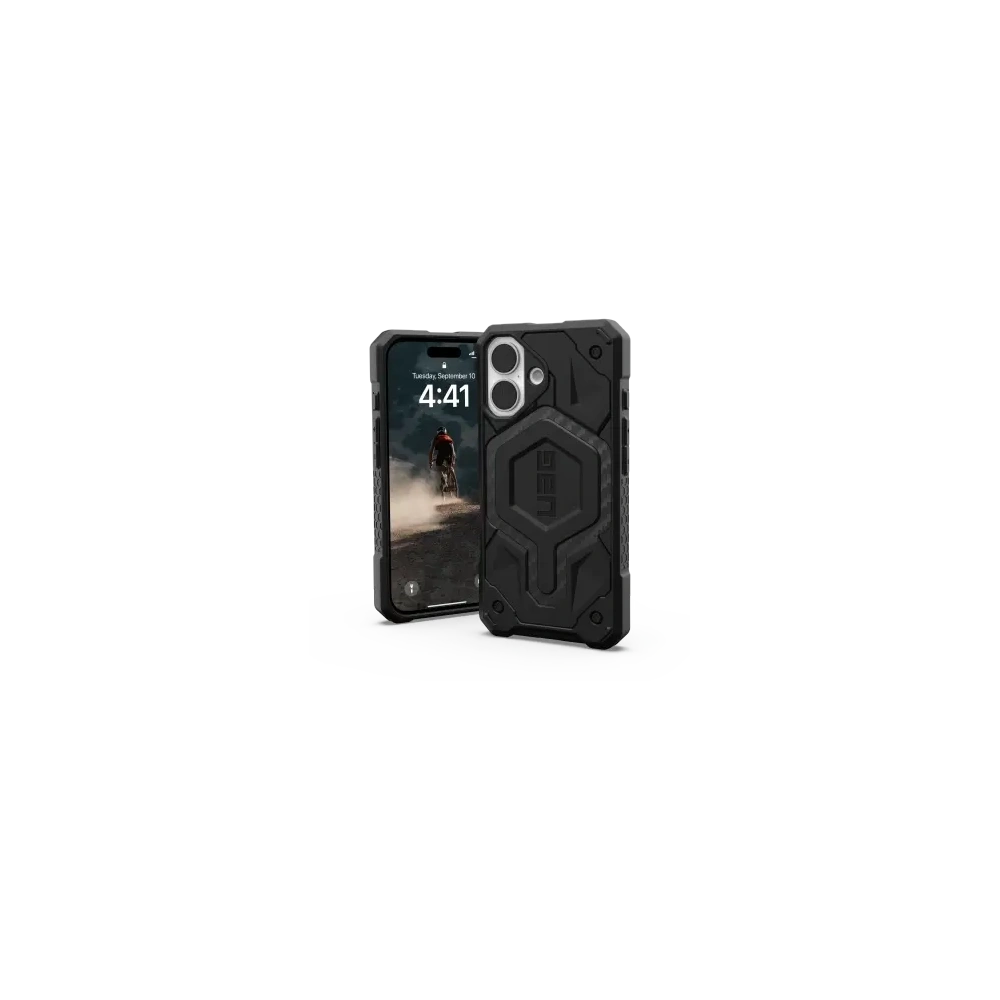 Etui UAG Urban Armor Gear Monarch Apple iPhone 16 (carbon fiber)