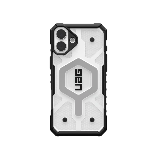 Buy UAG Urban Armor Gear Pathfinder Clear Apple iPhone 16 Plus MagSafe (ice/black) - UAG1435 - {ean13} - Home Screen Store Europe