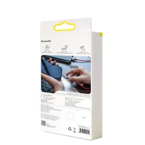 Kup Cablu magnetic Lightning Baseus Zinc 2.4A 1m (violet) - BSU1044PRP - {ean13} - Sklep Home Screen