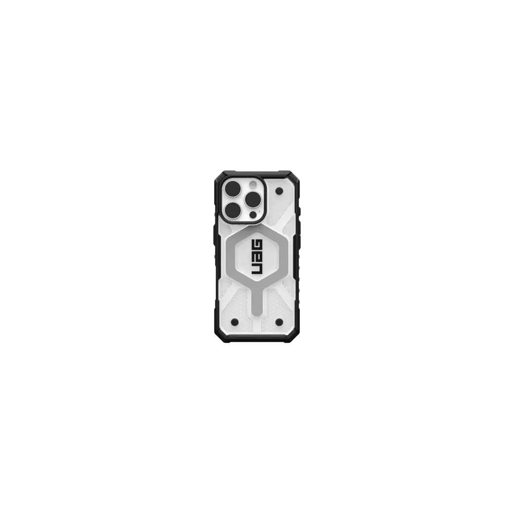 Etui UAG Urban Armor Gear Pathfinder Clear Apple iPhone 16 Pro MagSafe (ice/black)