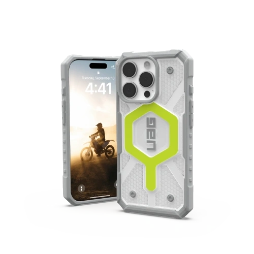 Kup Etui UAG Urban Armor Gear Pathfinder Clear Apple iPhone 16 Pro MagSafe (active neon) - UAG1438 - {ean13} - Sklep Home Screen