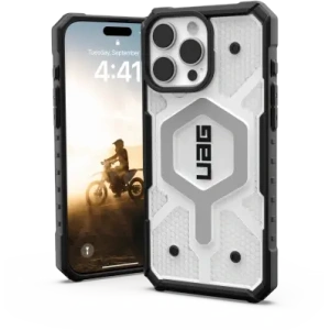 Kup UAG Urban Armor Gear Pathfinder Clear MagSafe Apple iPhone 16 Pro Max MagSafe (ledový/černý) - UAG1440 - {ean13} - Sklep Home Screen