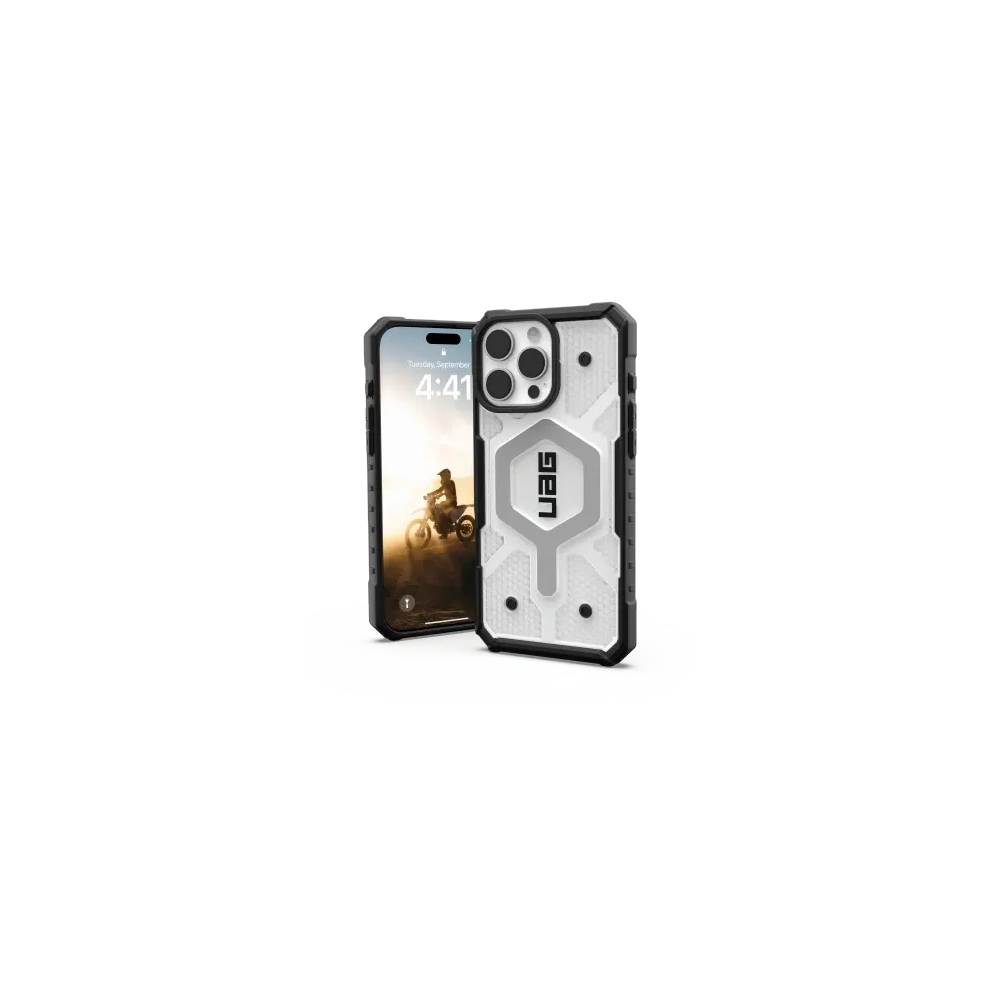 Etui UAG Urban Armor Gear Pathfinder Clear Apple iPhone 16 Pro Max MagSafe (ice/black)