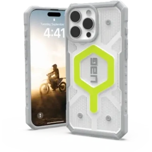 Kup Etui UAG Urban Armor Gear Pathfinder Clear Apple iPhone 16 Pro Max MagSafe (active neon) - UAG1441 - {ean13} - Sklep Home Screen