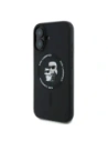 Buy Karl Lagerfeld KLHMP16MSCMKCRHK Apple iPhone 16 Plus hardcase Silicone Karl&Choupette Ring MagSafe black - KLD21714 - {ean13} - Home Screen Store Europe