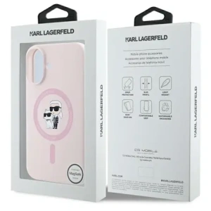 Kup Karl Lagerfeld KLHMP16MSCMKCRHP Apple iPhone 16 Plus Hartschale Silikon Karl&Choupette Ring MagSafe pink - KLD21715 - {ean13} - Sklep Home Screen
