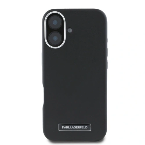 Kup Karl Lagerfeld KLHMP16SPGMSRPK Apple iPhone 16 Hardcase FW Metallplatte MagSafe schwarz - KLD21719 - {ean13} - Sklep Home Screen