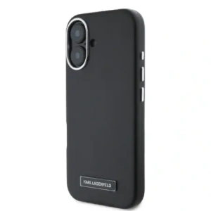 Kup Karl Lagerfeld KLHMP16SPGMSRPK Apple iPhone 16 hardcase FW Metal Plate MagSafe černý - KLD21719 - {ean13} - Sklep Home Screen