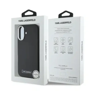 Kup Etui Karl Lagerfeld KLHMP16SPGMSRPK Apple iPhone 16 hardcase FW Metal Plate MagSafe czarny/black - KLD21719 - {ean13} - Sklep Home Screen