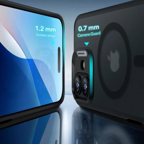 Kup ESR Classic Hybrid Halolock MagSafe & Tempered Glass Apple iPhone 16 Negru Înghețat - ESR844 - {ean13} - Sklep Home Screen