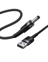 Kup Kabel USB do DC 3,5mm Baseus Cafule, 2A, 1m (černá-šedá) - BSU1046BLKGRY - {ean13} - Sklep Home Screen