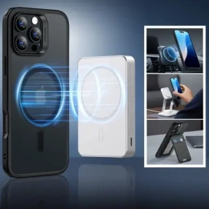 Kup Zestaw ESR Classic Hybrid Halolock MagSafe & Tempered Glass Apple iPhone 16 Pro Max Frosted Black - ESR846 - {ean13} - Sklep Home Screen