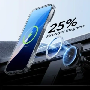 Kup ESR Classic Hybrid Kickstand Halolock MagSafe & gehärtetes Glas Apple iPhone 16 Pro Clear - ESR847 - {ean13} - Sklep Home Screen