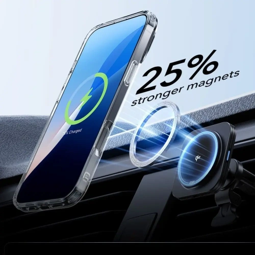 Buy ESR Classic Hybrid Kickstand Halolock MagSafe & Tempered Glass Apple iPhone 16 Pro Max Clear - ESR848 - {ean13} - Home Screen Store Europe