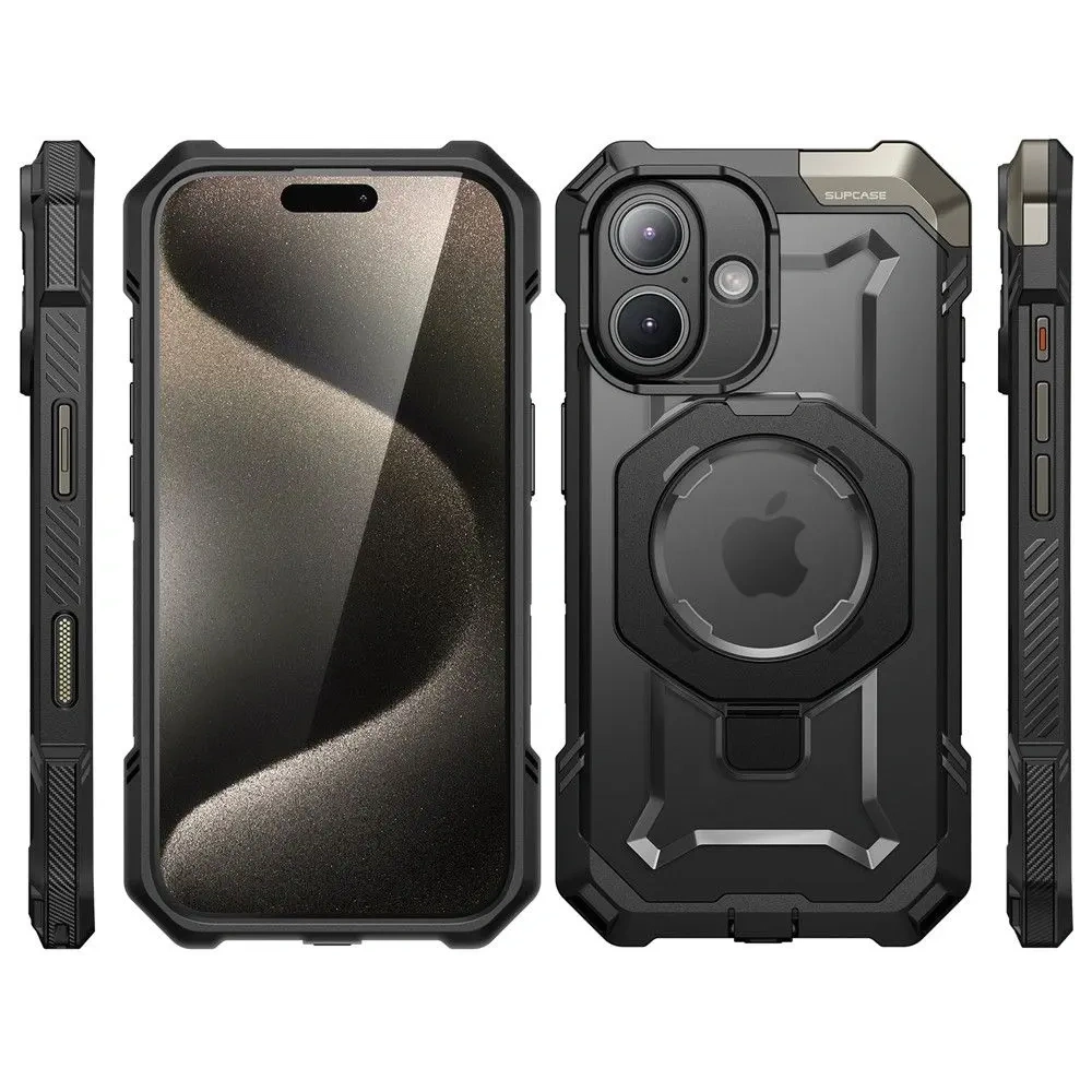 Etui Supcase Unicorn Beetle Grip Mag MagSafe Apple iPhone 16 Black
