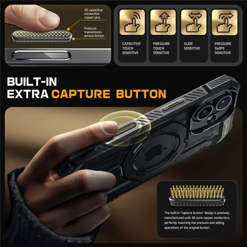 Kup Supcase Unicorn Beetle Grip Mag MagSafe Apple iPhone 16 Negru - SPC452 - {ean13} - Sklep Home Screen