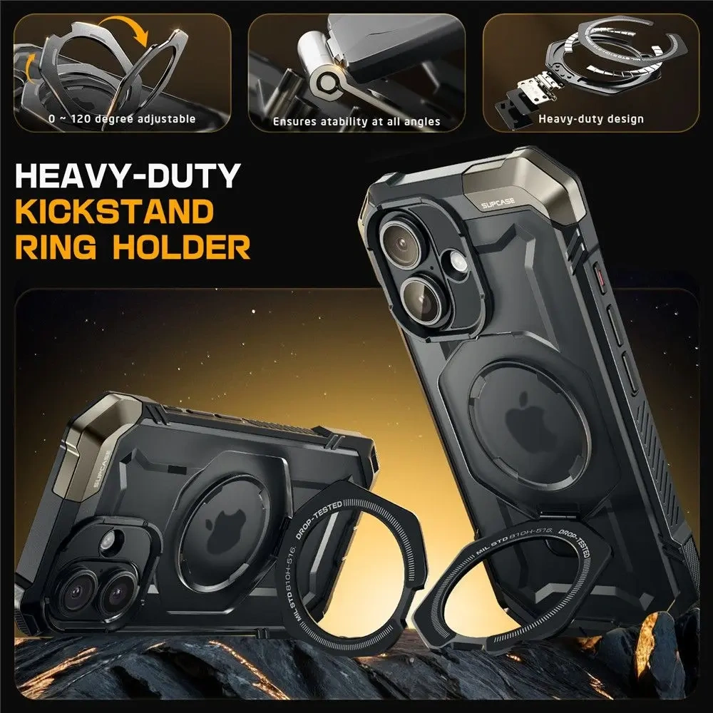 Etui Supcase Unicorn Beetle Grip Mag MagSafe Apple iPhone 16 Black