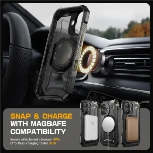 Kup Supcase Unicorn Beetle Grip Mag MagSafe Apple iPhone 16 Negru - SPC452 - {ean13} - Sklep Home Screen