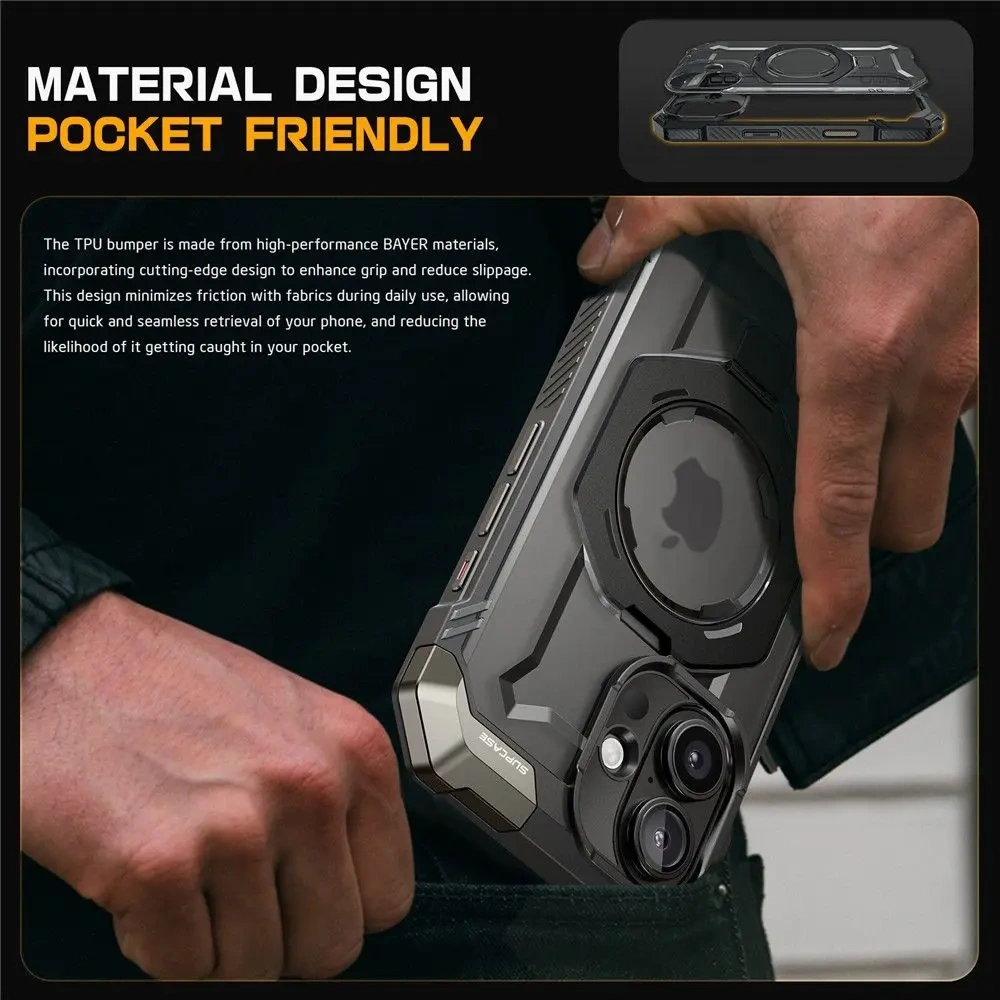 Etui Supcase Unicorn Beetle Grip Mag MagSafe Apple iPhone 16 Black