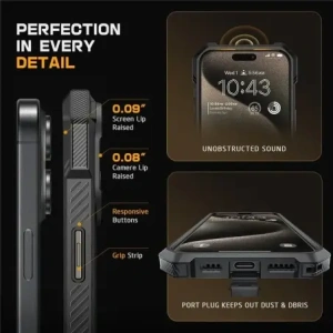 Kup Supcase Unicorn Beetle Grip Mag MagSafe Apple iPhone 16 Schwarz - SPC452 - {ean13} - Sklep Home Screen