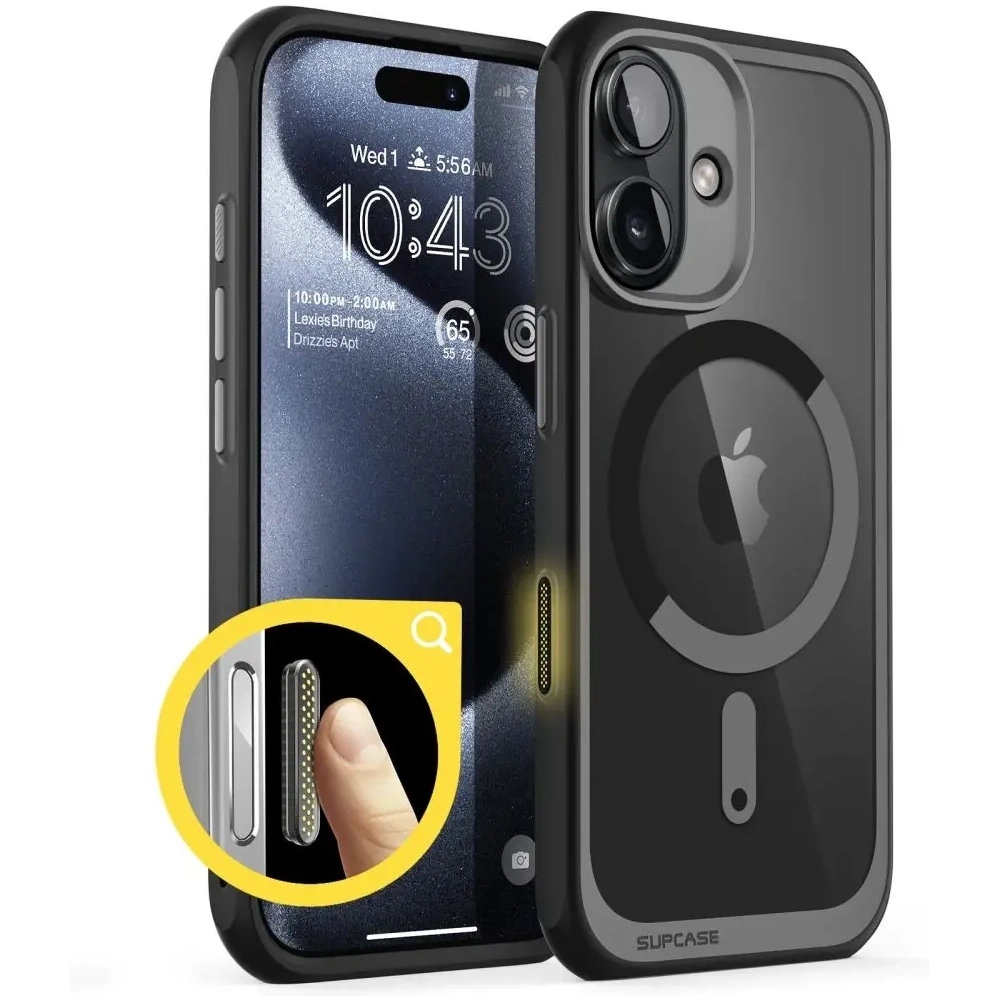 Etui Supcase Unicorn Beetle Mag MagSafe Apple iPhone 16 Black