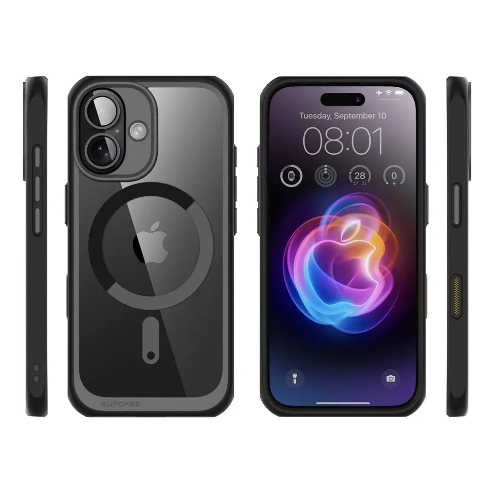 Etui Supcase Unicorn Beetle Mag MagSafe Apple iPhone 16 Black