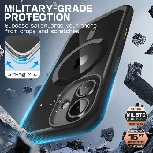 Kup Supcase Unicorn Beetle Mag MagSafe Apple iPhone 16 Negru - SPC453 - {ean13} - Sklep Home Screen