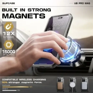 Kup Supcase Unicorn Beetle Pro Mag MagSafe Apple iPhone 16 Pro Negru - SPC454 - {ean13} - Sklep Home Screen