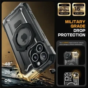 Kup Supcase Unicorn Beetle Grip Mag MagSafe Apple iPhone 16 Pro Negru - SPC458 - {ean13} - Sklep Home Screen